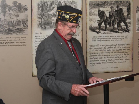 4 Chaplains Memorial West TN @ Parkers Crossroads TN