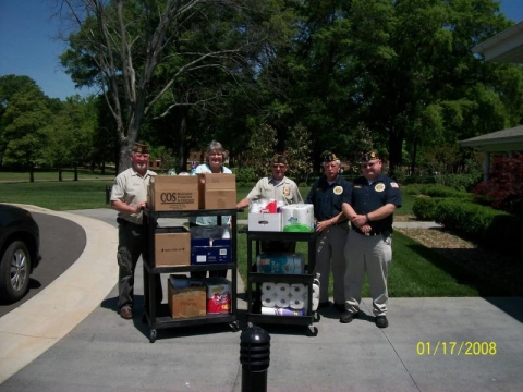 Donation to Fisher House, Murfreesboro