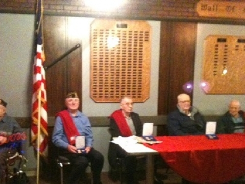 Korean War Medal Presentation