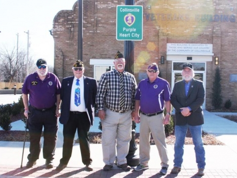 Veterans Day 2017, Purple Heart City