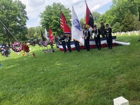Fort Donelson National Battlegfield and Cemetery Memorial Day Ceremony