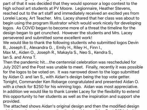 Centennial Art Contest