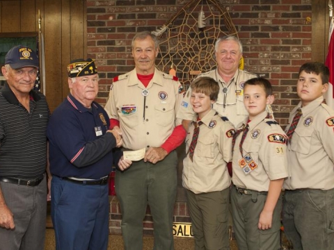 Flalg Retirement Troop 31, Saluda SC 
