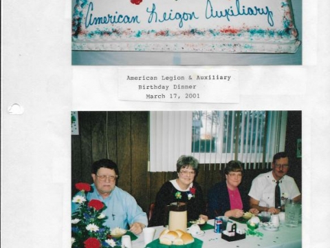 American Legion Celebrates March 17, 2001
