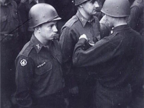 Air Medal Pinning