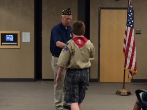 BSA Troop 446 Recognized