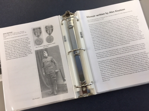 Program for 100th Anniversary of Armistice Day