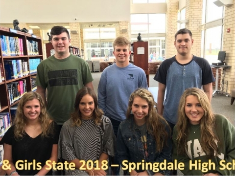 Boys & Girls State Attendees, 2018