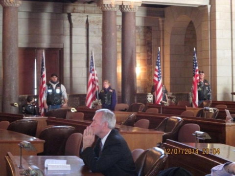 American Legion Post 3 Honor Guard Wreaths Across America