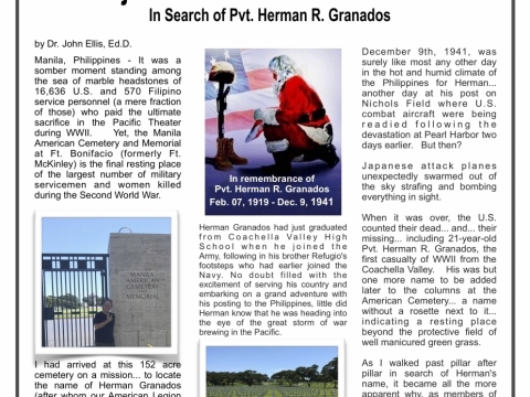 In Search of Pvt. Herman R. Granados