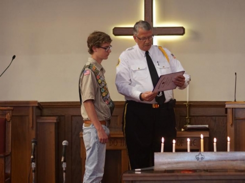 Eagle Scout Recognition