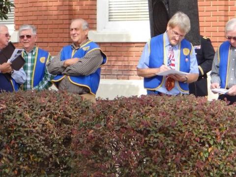Veterans Day Observance 2014