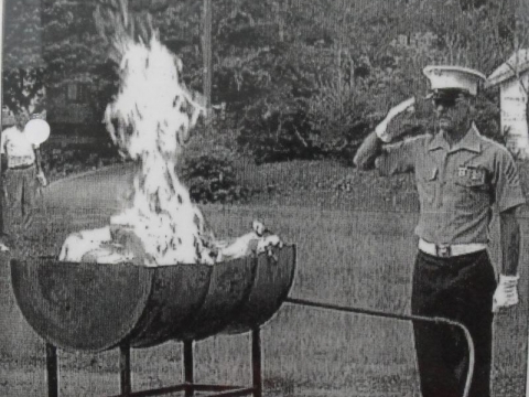 Flag Retirement Ceremony