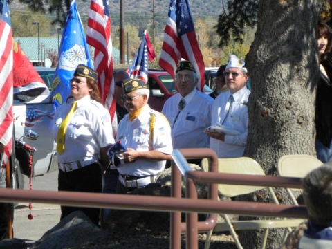 Williams Veterans Memorial Dedication