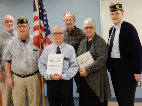 Westbrook Donates Centennial Book to Library & Historical Society