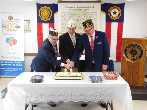 Sabattus Legion Celebration of 99th Birthday