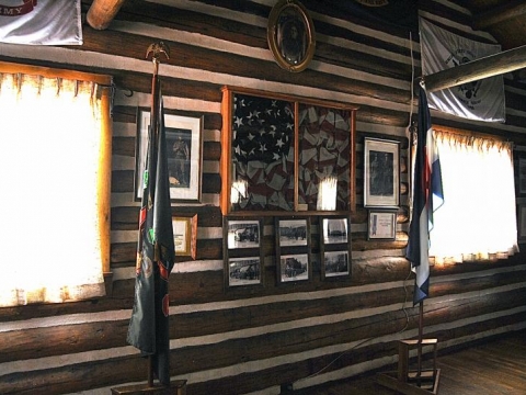 inside the Legion Hut