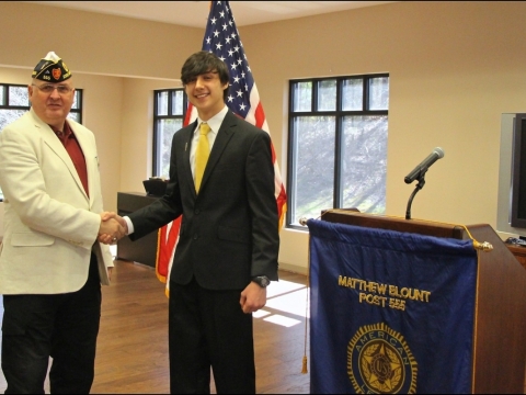 American Legion Post 555 Oratorical Winners