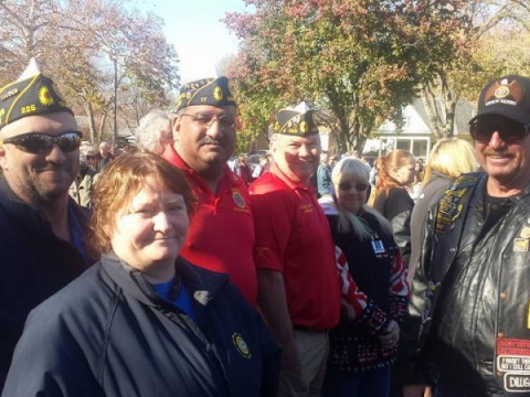 Wamego American Legion post 172 Memorial Dedication
