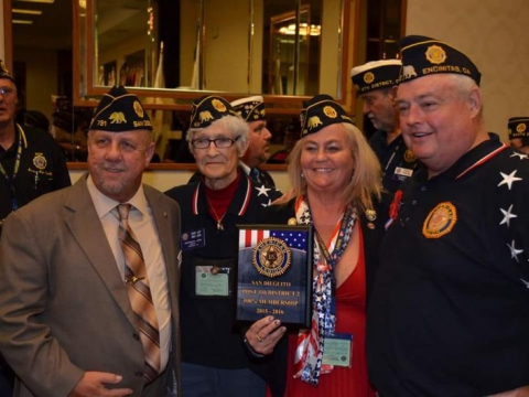 State of California American Legion Convention Post Awards 