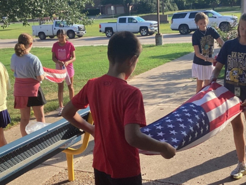 FLAGS GALORE AT GILBERT INTERMEDIATE