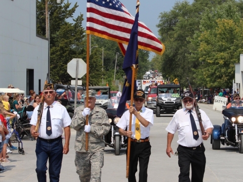 Parade Colour Guard