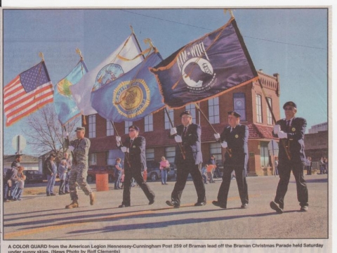Hennessy-Cunningham Post 259 Activities and Projects