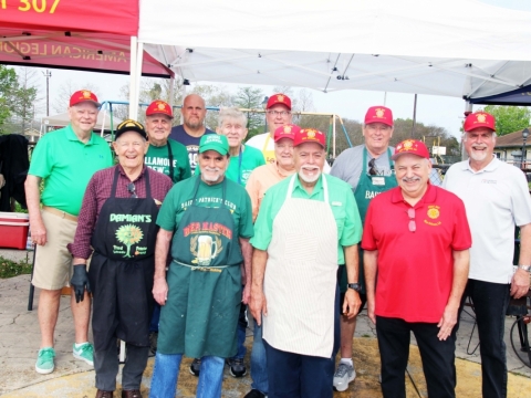 Post 307 participated in a Fund Raiser for St. Michael's Special School in New Orleans La. 