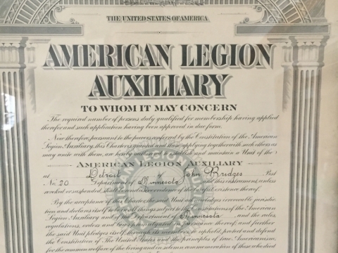 AUXILIARY CHARTER