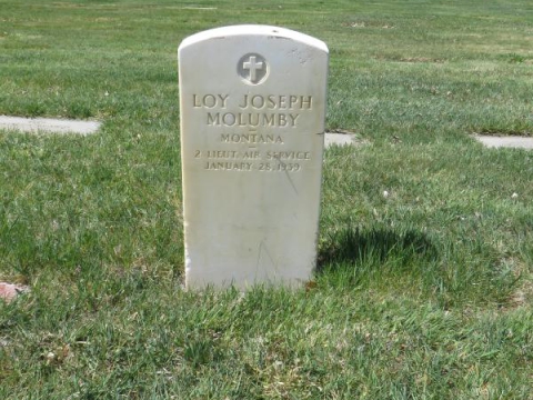 Loy J. Molumby Tombstone