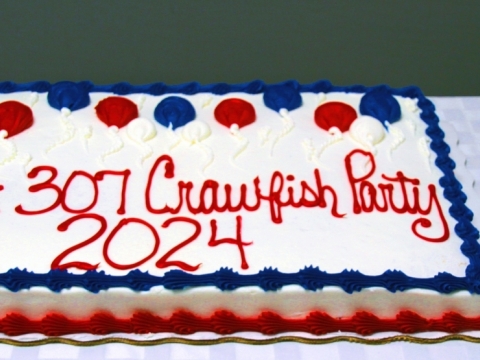 CELEBRATING POST BIRTHDAY WITH A CRAWFISH BOIL