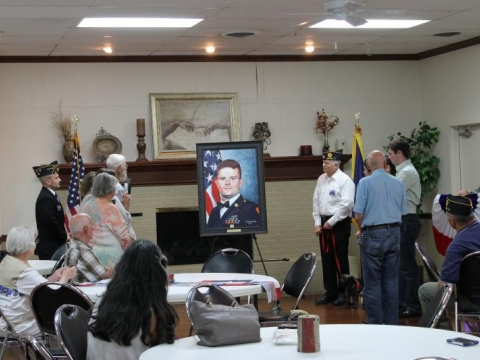 Marshall Scott Jamar Painting Dedication
