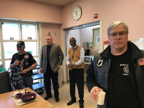 Monthly Ward 3C Birthday Party at Charlie Norwood VAMC
