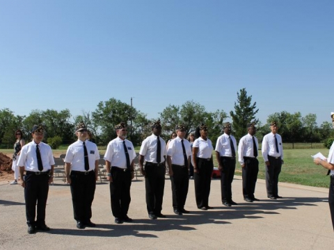 Flag Day-Flag Disposal Ceremony & Officer Initiation Ceremony