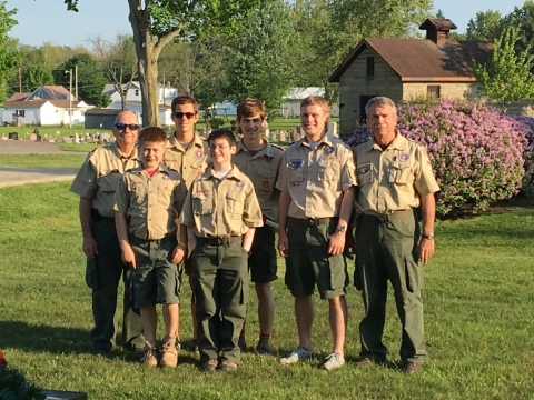 Memorial Day Flag Placements and pick-ups