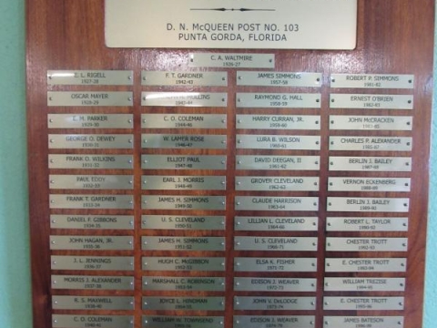 Past Commanders