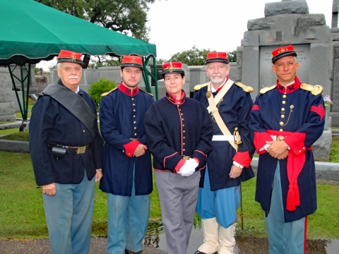 2023-12-02. Washington Artillery Ceremony. 