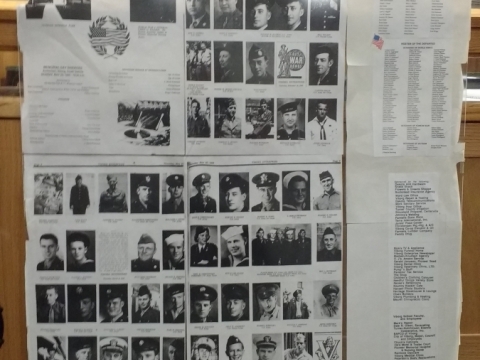 Legion pictures in school library