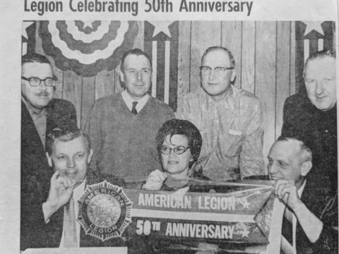 Charles A. Conklin Post 28 Celebrates American Legion's 50th Anniversary