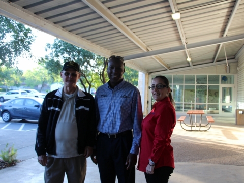 Audie L. Murphy Post No. 336 adopts a street for Community Awareness.