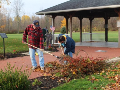 Fall Post Clean Up 2015