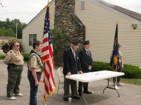 June 11th  2016 Flag disposal 