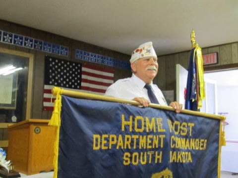 Transfer of State Commander Banner