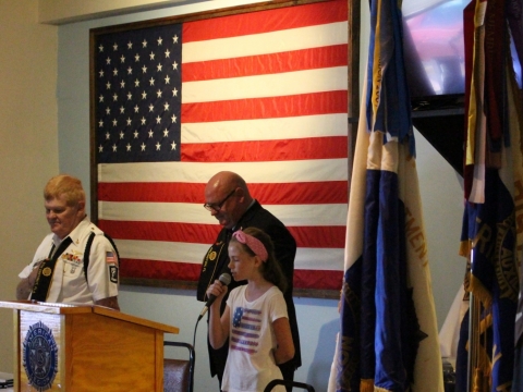 American Legion Post 283 Installation