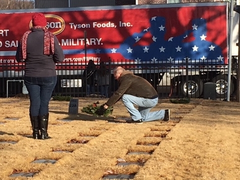 Wreaths Across America, Fayetteville National Cemetery, 2018
