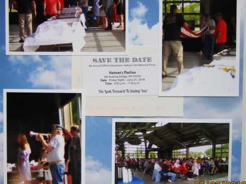 8th Annual Clifford Hausmann Vietnam Vet Memorial Picnic
