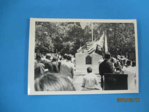 DEDICATION OF HONOR ROLL(May29, 1972)