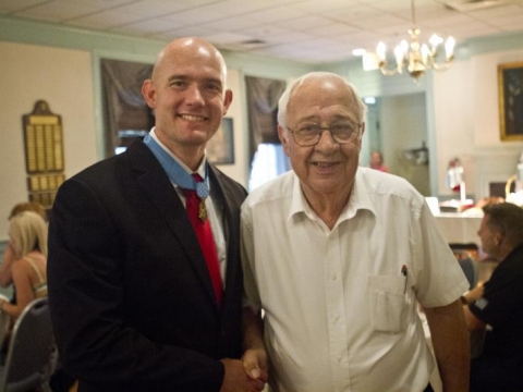 Medal of Honor Reception with Ty Carter