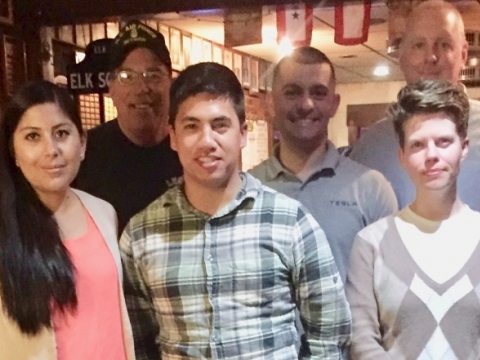 Photos from the formation of Post 210