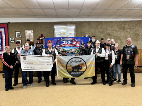 Our contribution to the South Dakota American Legion Foundation